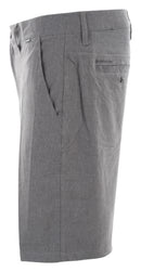 CK4535 Hurley Mens 20" 4-Way Stretch Board Shorts Size 32 Black Heather - Brand New
