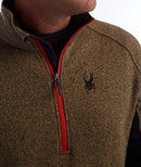 229322 SPYDER MEN'S SPYDER TRIUMPH FLEECE JACKET SIZE: MEN MEDIUM - TANNIN - Brand New