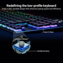 HEXGEARS IMMERSION A3 LOW-PROFILE WIRELESS MECHANICAL KEYBOARD - MIDNIGHT BLACK - Like New