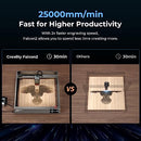 Creality Laser Engraver 22W Output, 120W High Power Laser Engraving Machine - Like New