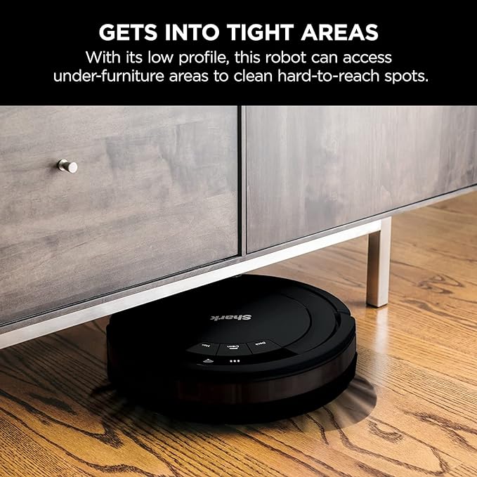 Shark ION Robot Vacuum Wi Fi Connected, Works with Google Assistant - BLACK Like New