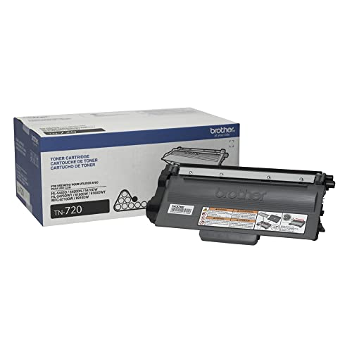 Brother Printer TN720 Toner Cartridge Black - Brand New