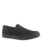 108012 SKECHERS WOMEN CANVAS SLIP-ON SIZE WOMEN 6 BLACK - Brand New