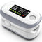 ALECAREMED PULSE OXIMETER 4 COLOR OLED DISPLAY OXYGEN MONITOR FINGERTIP - WHITE - Like New
