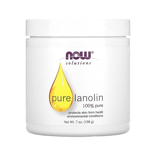 NOW FOODS SOLUTIONS LANOLIN PURE 7-OUNCE - Brand New