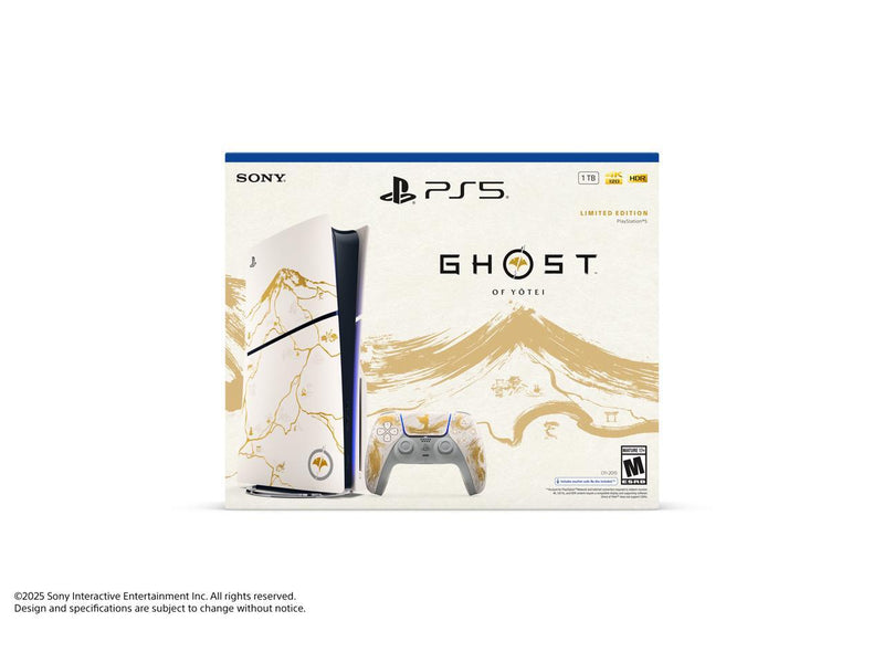 PlayStation®5 Console – Ghost of Yotei Gold Limited Edition Bundle