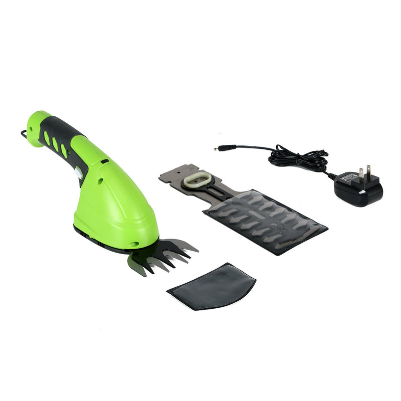 GREENWORKS 7.2V CORDLESS 2-IN-1 SHEAR SHRUBBER SH072B00 - GREEN - Like New