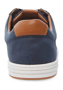 STEVE MADDEN MENS BLIXIN SNEAKERS - SIZE: MEN 10.5 - NAV NUBUCK - M-BLIXIN414105 - Like New