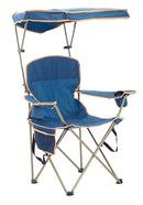 QUIK SHADE MAX SHADE HIGH AND WIDE FOLDING CAMP TILT UV SUN PROTECTION - BLUE - Like New