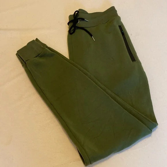 AVENUE 1975 NEW YORK HUNTER GREEN WARM UP PANTS - SIZE: MEN XL WOMEN XL - HUNTER - Brand New