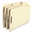 Smead Fastener File Folder, 2 Fasteners, Reinforced 1/3-Cut Tab, 50 Box - Brand New