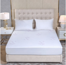 BIBB HOME LAVENDER INFUSED SCENTED HYPOALLERGENIC MATTRESS PAD QUEEN - WHITE - Brand New