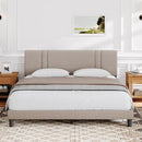 Novilla QUEEN BED FRAME WITH HEADBOARD BED FRAME QUEEN SIZE NO BOX SPRING NEEDED - Like New