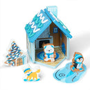 Melissa & Doug Winter Frost Wooden Gingerbread House Gingerbread House Play Set - Brand New