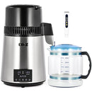 CO-Z 1.1 GALLON WATER DISTILLER, 1750W COUNTERTOP, DUAL TEMPERATURE - STAINLESS - Like New