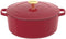 CUISINART CHEF'S CLASSIC ENAMELED CAST IRON COVERED CASSEROLE - RED Like New