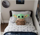 Jay Franco Star Wars The Mandalorian Grogu Baby Yoda Plush Pillow Buddy - Brand New