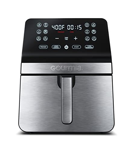 GOURMIA AIR FRYER OVEN DIGITAL DISPLAY 8 QUART GAF846 - BLACK - Like New