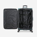 U.S. Traveler Aviron Bay Expandable Softside Luggage Spinner Wheels 30Inch TEAL Like New