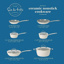 SUR LA TABLE KITCHEN ESSENTIALS 10 PIECE PFA FREE NON-TOXIC TITANIUM - Brand New