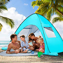 WolfWise UPF 50+ Easy Pop Up Beach Tent Sun Shelter Quick B07LG4VJ3R - Brand New