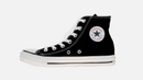 CONVERSE UNISEX HIGH TOP CHUCK TAYLOR ALL STAR MEN 9.5 WOMEN 11.5 - BLACK/WHITE - Like New