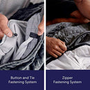 Gravity Weighted Blanket for Adults 20 lbs Grey 48"x72" Twin/Single - Brand New