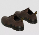 27103207 DR. MARTENS REEDER CRAZY HORSE LEATHER MEN DARK BROWN 9 - Like New