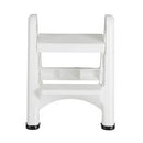 Rubbermaid EZ Step Folding Stool, 2-Step, White - Brand New