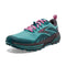 120363 BROOKS WOMEN'S CASCADIA 16 TRAIL SHOE PORCELAIN/BLUE CORAL/PINK SIZE 7 Like New