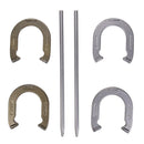 TRIUMPH FORGED STEEL HORSESHOE SET 4 HORSESHOES 2 STAKES 35-7085-2 - PATRIOTIC - Brand New