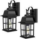 TOBUSA 2-Pack Outdoor Light Fixtures, Aluminium Waterproof, Bulbs Not Included - Like New
