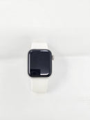 For Parts: APPLE WATCH 4 GPS LTE 40MM STAINLESS STEEL CASE WHITE BAND -CANNOT BE REPAIRED
