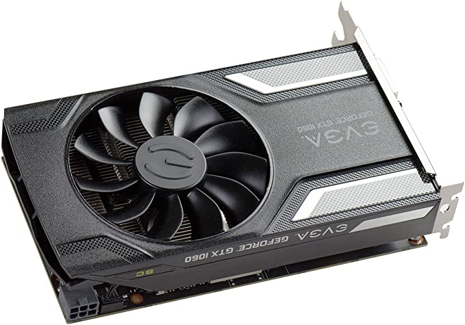 EVGA GeForce GTX 1060 GAMING ACX 2.0 Single Fan 6GB GDDR5 06G-P4-6161-KR - BLACK Like New