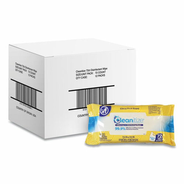Surface 7x7 Citrus Fruit Scent White - 12 Packs