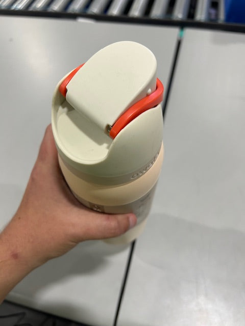 OWALA 32OZ WITH GRAY TOP OF LID - SANDY SHORES - Like New