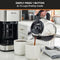 KRUPS NEWER MODEL DRIP COFFEE MAKER, 10-CUP - SILVER - Like New