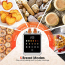 GENERIC TOUCH SCREEN TOASTER 2 SLICE, STAINLESS STEEL SMART DIGITAL TOASTERS - Like New