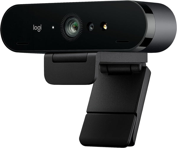 Logitech Brio 4K Webcam, Ultra 4K HD Video Calling, 960-001105 - Scratch & Dent