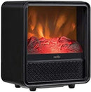 Duraflame Portable Electric Fireplace Personal Cube Space Heater - BLACK - Like New