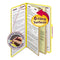 SMEAD 19034 PRESSBOARD CLASSIFICATION FOLDERS LEGAL YELLOW 10/BOX - Brand New