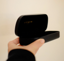 COACH HARD LEATHER SUNGLASSES CASE - BLACK - Like New