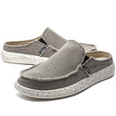 CASMAG Men's Clog Slip On Shoes Canvas Mule Loafers Slipper Slide Sandal Khaki - Like New