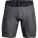 Under Armour Men's Armour Heatgear Compression Shorts CARBON HEATHER M - Brand New