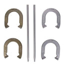 TRIUMPH FORGED STEEL HORSESHOE SET 4 HORSESHOES 2 STAKES 35-7085-2 - PATRIOTIC - Brand New