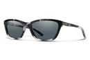 SMITH OPTICS UNISEX GETAWAY SUNGLASSES - BLACK/WHITE/GRAY - Like New