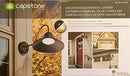 Capstone Lighting LED Outdoor Gooseneck Lantern B071S918J1 - Black - Brand New