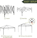 ARROWHEAD OUTDOOR 10’x20’ Pop-Up Canopy Water UV Resistant v2 - Scratch & Dent
