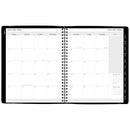 OFFICE DEPOT 13-MONTH MONTHLY PLANNER 7" X 9" BLACK JAN 2026 - JAN 2027 - Brand New