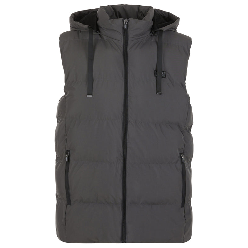 HELIOS PAFFUTO HEATED VEST – UNISEX - SIZE: MEN XL - GRAY - Scratch & Dent